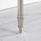 Fauceture KVPB37227W4PN 37-Inch Console Sink with Brass Legs (4-Inch, 3 Hole), White/Polished Nickel KVPB37227W4PN - alternate 2